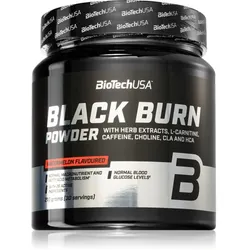 BioTechUSA Black Burn Pulver für Sportler Geschmack Watermelon 210 g