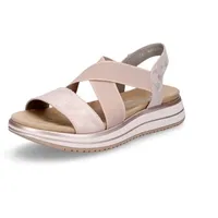 REMONTE Damen D1J50 Sandale, rosa/rosa metallic / 31, 39