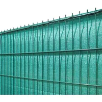 PEDDY SHIELD Solid Sichtschutzblende Grün Grobe Struktur aus HDPE 140 cm x 500 cm
