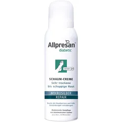 Allpresan Diabetic Mikrosilber+Repair Schaum-Creme