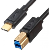 Unitek USB Typ C – USB B Druckerkabel (2 m, USB 3.0), USB Kabel