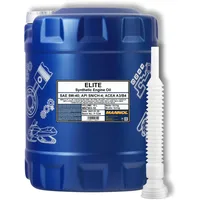 MANNOL Elite 5W-40 API SN/CF Motorenöl, 10 Liter