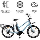 Zündapp Longtail M400 24 Zoll RH 160-195 cm blau