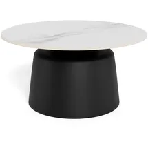 alasans Santorini Schwarz/Weiß Metall 70 x 39 cm