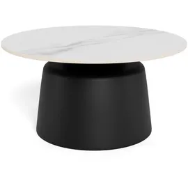 alasans Santorini Schwarz/Weiß Metall 70 x 39 cm
