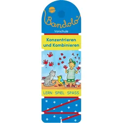 Bandolo. Konzentrieren und Kombinieren - Lernspiel mit Lösungskontrolle für Kinder ab 5 Jahren