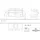 Villeroy & Boch Collaro Waschtischunterschrank C128B0AF 120x54,8x50cm, Waschtisch mittig, LED-Beleuchtung 8,8 W, soft green
