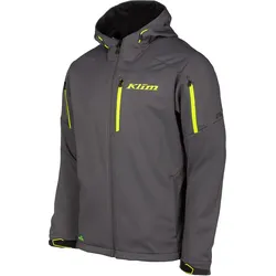 Klim Inversion, Funktionsjacke - Dunkelgrau/Neon-Gelb - S