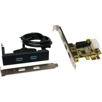 Exsys USB 2.0 PCI card with 2+2 ports Schnittstellenkarte/Adapter