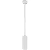 ISOLED 1-flg. 130 mm rund Aluminium weiß