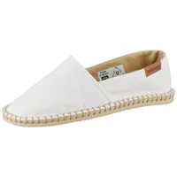 Havaianas Origine IV Wedge Espadrille-Sandale, Unisex, Weiß, 38 EU schmal