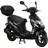 Alpha Motors CityLeader 50 ccm 2,72 PS 25 km/h Schwarz inkl. Topcase