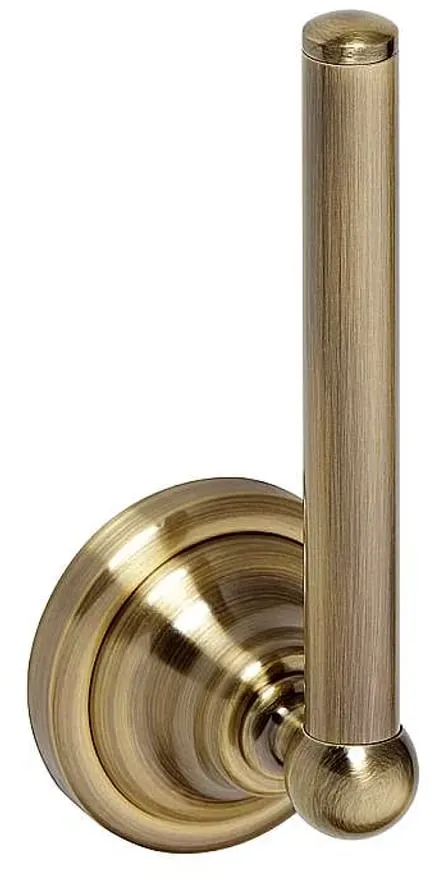 Brillantbad BETRO BRONZE Reservepapierrollenhalter Messing Bronze 65x170x65 mm für Bad & WC >> zum Bohren