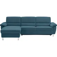 CALIZZA INTERIORS Ecksofa Onyx Stoff MultiColor Nachtblau