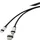 Renkforce USB-Kabel USB-C® Stecker, Apple Lightning Stecker 2.00m Schwarz RF-4353448