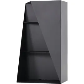 Magnus Brennholzregal R157 Metall 45 x 30 x 80 cm Schwarz