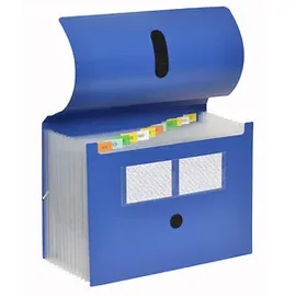 FolderSys Fächermappe 12 Fächer blau, 1 St.