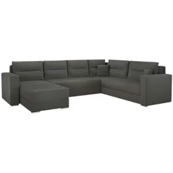 Couchgarnitur Sofa Sofagarnitur Captain U mit Schlaffunktion Wohnlandschaft