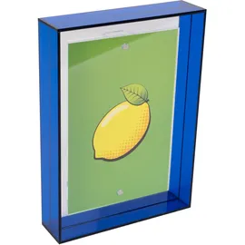 Queence Bilderrahmen modern blau 10x15 cm 1 St.
