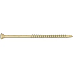 3,2x40 mm Massivholzdielen-Schrauben, gelb verzinkt, TX10, Bohrspitze, 1000 Stk./Paket