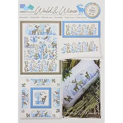 Stickvorlage "Wald & Wiese"
