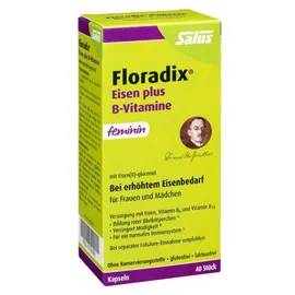 SALUS Floradix Eisen plus B-Vitamine Kapseln
