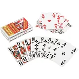 SIDCO Spielkarten Skat Karten 2 x 32 Blatt große Ziffern für Senioren Skatkarten 1 Set