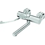 Schell Vitus Einhebel-Waschtisch-Armatur 016260699 210 mm, Klinik-Armhebel, Mischwasser, verchromt