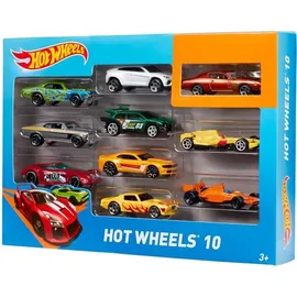 Hot Wheels 54886 - Geschenkpaket 10er Pack 1:64