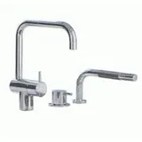 Vola Eingriffmischer KV1-500T1, mit versenkbarer Handbrause, chrom, KV1-500T1-16