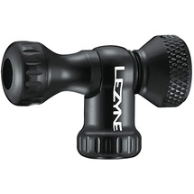 Lezyne Control Drive CO2 Pumpenkopf schwarz-glänzend