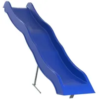 VidaXL Kinderrutsche Blau 210x40 cm Polypropylen