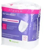 Marque Verte Semesa Slip Absorbant Maxi - Large Culotte D'Incontinence 10 pc(s)