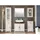 Stella Trading Waschbeckenunterschrank 83 x 66 x 43 cm Weiß