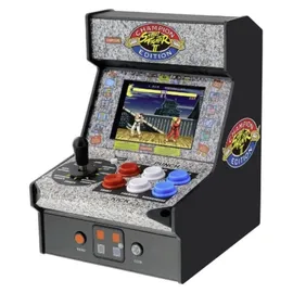 My Arcade Street Fighter II Micro Player 0 GB Schwarz + 2 Controller + Street Fighter V