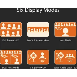 j5create JVCU360-N 360° All Around Webcam