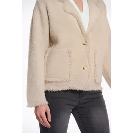 RINO & PELLE Bouclèjacke Beige 38
