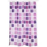 KLEINE WOLKE Duschvorhang Sonny 180 x 200 cm Violett