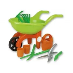 Schubkarre mit Gartenwerkzeug