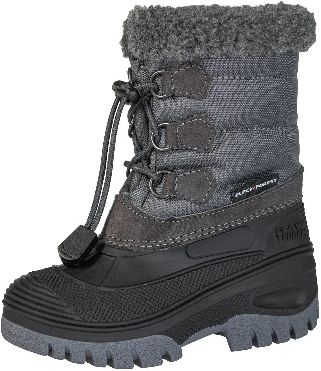 black forest Reit- und Stallschuh schwarz/grau 30