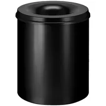 V-Part Papierkorb Selbstlöschend 80 L Schwarz