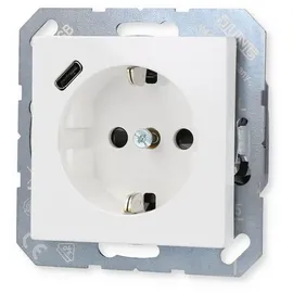 Jung Schuko-Steckdose 16 A Alpinweiß 1 St.