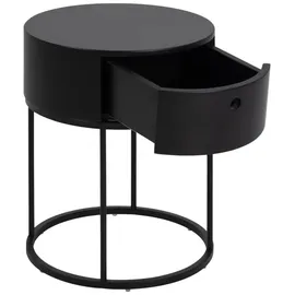 alasans Nachtschrank Polo 40 x 40 x 51 cm Schwarz