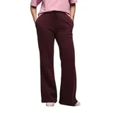 Puma Her Comfort High-Waist Straight Pants FL Ruby Shimmer XS