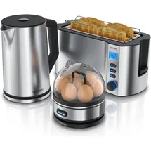 Arendo Wasserkocher 1,5 l Silber