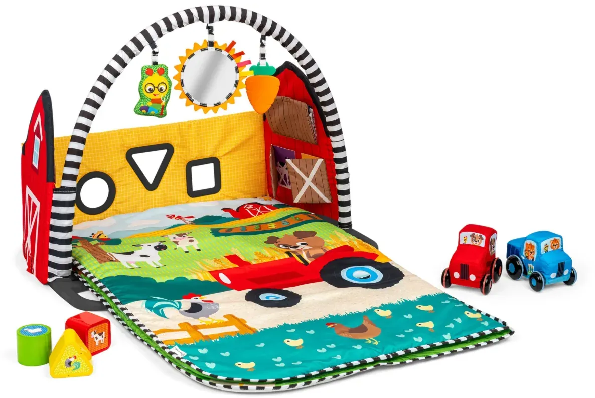 Baby Einstein – Aktivitätsdecke, Busy Barnyard
