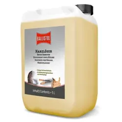 Ballistol Harzlöser, Sprühflasche, Effektiver Reiniger für eingebrannte Harzrückstände, Kanister - 5 Liter