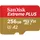 SanDisk Elite Extreme® PLUS UHS-I, Micro-SDXC Speicherkarte, 256 GB, 200 MB/s