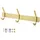 luxuskollektion Garderobenhaken Edelstahl 30cm Golden