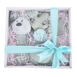 BARRY KING Hundegeschenkset 5in1 grau/blau